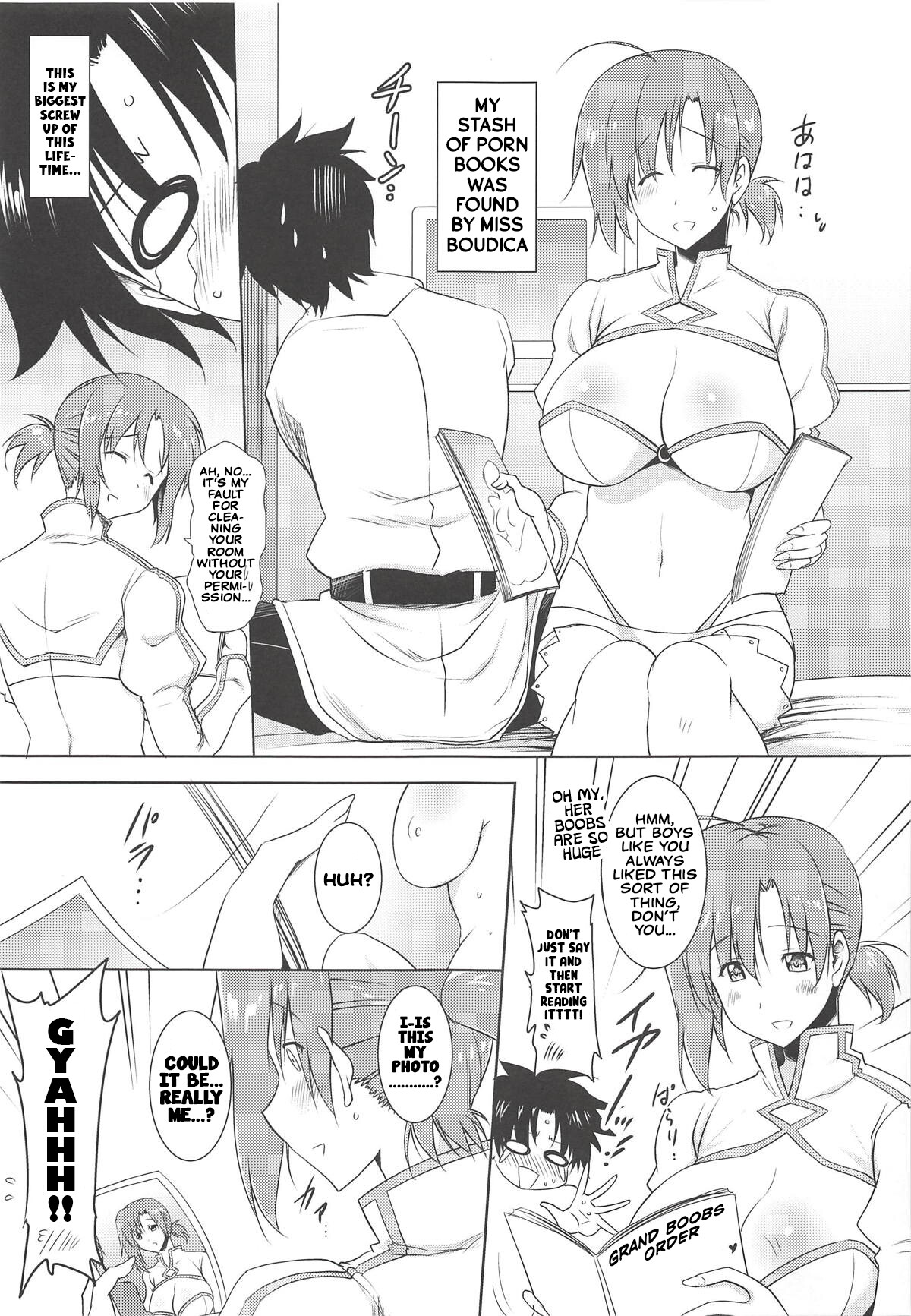 Hentai Manga Comic-Living a Carefree Life with Mommy Boudica-Read-3